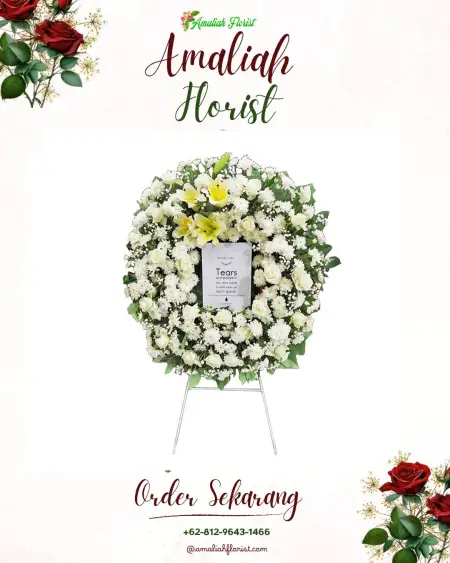 Krans Bunga Duka PAGAR ALAM