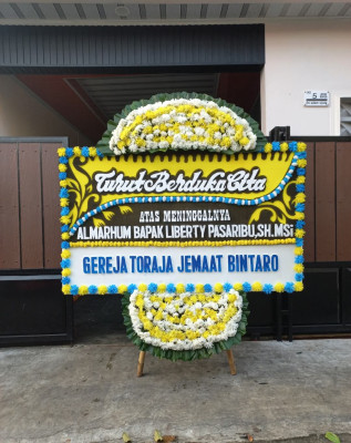 Papan Bunga Duka di PAGAR ALAM