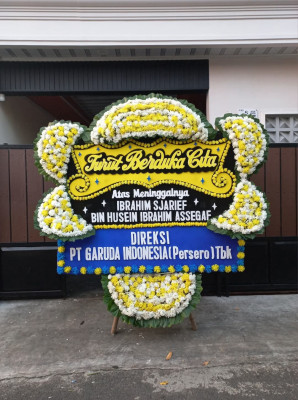 Papan Bunga Duka di PAGAR ALAM